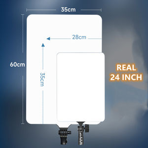 Kit di Illuminazione LED con Pannello Morbido in Plastica da 24 Pollici per Studio Fotografico e Livestream, Temperatura Colore Regolabile - Product Image 6