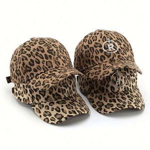 In Stock 6 Panel Plain Cotton Leopard Base <b>Ball</b> Cap - Product Image 6