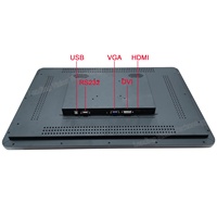 Nouvel écran Halo LED RGB avec barre LED multicolore à effet de poursuite, écran tactile pour jeux, interface DVI et USB/série