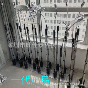 Lámpara LED de pie portátil recargable de 220 V para salones de uñas, centros de bienestar, con función de limpieza de oídos, masaje de pies y lupa - Product Image 2