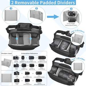 Free sample Camera <b>Backpack</b>, DSLR/SLR/Mirrorless <b>Photography</b> Camera Bag, Waterproof Camera Case - Product Image 6