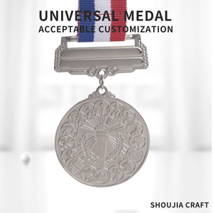 Medallas Académicas Filipinas al por Mayor - Personalización de Medallas en Blanco, Metal Resistente al Deslustre, Ideal para Premios de Honor Universitarios - Product Image 4
