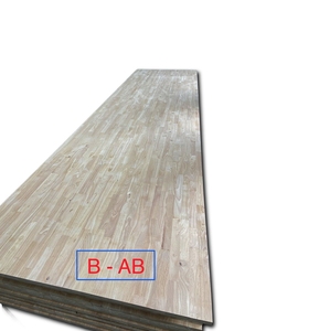 Panneau en bois de caoutchouc à haute stabilité, jointé par osmose, face B, pour bureaux et plans de travail, F4 Star Glue, taille 1220x2440mm - Product Image 1