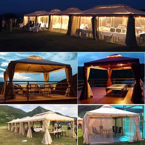 Tente de <span class=keywords><strong>terrasse</strong></span> multifonctionnelle en alliage d'aluminium Nouvelle structure d'une chambre à coucher résistante au vent pour la cour extérieure pour l'été - Product Image 6