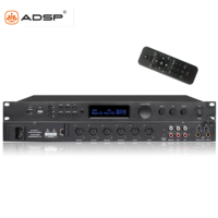 Système audio surround 6 canaux ADSP V5 en métal pour entrées USB/XLR/coaxiales/optiques, contrôle par bouton à distance, KTV AC 220-240V