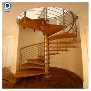Escalera <span class=keywords><strong>de</strong></span> Caracol Metálica <span class=keywords><strong>de</strong></span> Pared Prima, Escalera Interior Personalizada con Barandilla <span class=keywords><strong>de</strong></span> Acero, Balaustres <span class=keywords><strong>para</strong></span> <span class=keywords><strong>Escaleras</strong></span> - Product Image 4