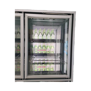 Chambre froide commerciale électrique à <span class=keywords><strong>batterie</strong></span> CE Shop avec porte vitrée et étagères de présentation - Prix de gros - Product Image 2