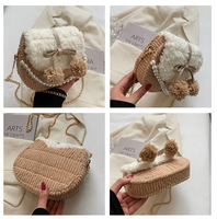 Toiles en maille plastique pour broderie, kits de crochet DIY pour la fabrication de sacs, projets de tricot faits main, kits de point de croix, accessoires de couture