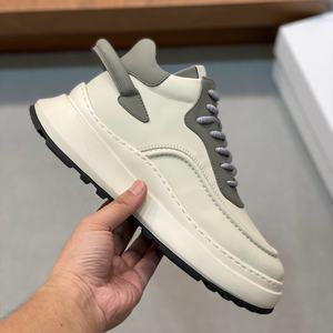 Zapatos de Hombre de Cuero Genuino Antideslizantes, Nuevos, con Suela Gruesa, que Aumentan la Altura, Modernos, para Deportes al Aire Libre, Ocio, Correr, Tendencia, Zapatos Casuales - Product Image 5