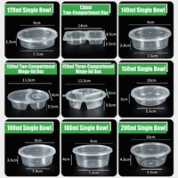 Emballage en blister personnalisé en PET PP pour gobelets à sauce jetables, plateau en blister thermoformé transparent, emballage en blister en plastique de qualité alimentaire