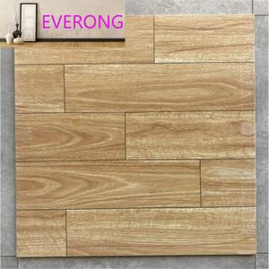 Carreaux de sol et de mur en bois grainé de style industriel moderne 60x60cm, finition mate, résistants aux acides, antidérapants, parquet pour intérieur - Product Image 3