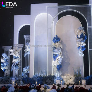 Arco de Boda Personalizable LEDA en Oferta, Soporte Metálico para Fondo de Boda, Decoración para Fondo de Boda - Product Image 4