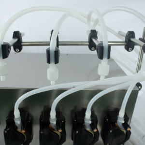 Four Head Automatic Peristaltic <b>Pump</b> Electrical Liquids Filling Machine for Plastic Spray Bottle Juice Filler Milk Water - Product Image 5