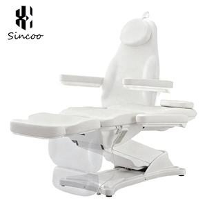 Manufacturer Modern Leather 3 Motor Facial Spa Bed <b>Adjustable</b> Electric Cosmetic Chair for Beauty Salon Beauty Bed - Product Image 3