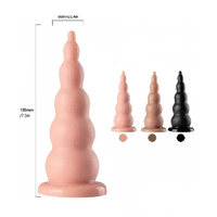 Körpersicherer Phthalatfreier PVC Spezialform-Dildo |   Leistungsstarker Saugnapf Großes Manuelles Erwachsenen-Sexspielzeug für Frauen