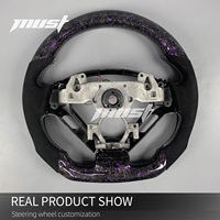 Pour Infiniti, mise à niveau de l'intérieur des modèles de luxe G35 G37 G35S G37S EX35 EX37 Q60 IPL 2007-2014, volant en fibre de carbone personnalisé