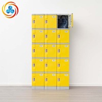 Serrure électronique en plastique ABS, fermeture automatique de porte, durable, écologique, poignée en métal à montage au sol, armoire de rangement, casier étudiant