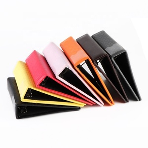 Văn Phòng Phẩm Tùy Chỉnh Kích Thước Hai Lỗ PU Leather Ring Binder Tài Liệu Tập Tin Thư Mục - Product Image 6