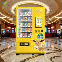 VFresh Conception populaire Caractéristiques uniques Machine combinée pour le centre commercial Distributeur automatique de cartes commerciales