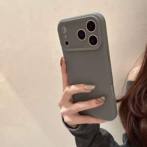 Coque de téléphone en silicone liquide pour iPhone 17, protection intégrale avec découpe précise, résistante aux chutes, couleur unie, compatible iPhone 16 - Product Image 6