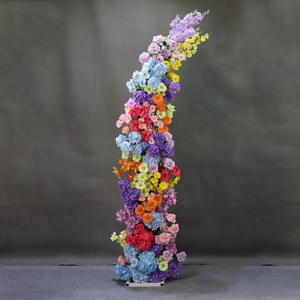 Arche de fleurs artificielles en gros pour mariages - Direct usine, designs personnalisés disponibles - Product Image 2