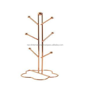 Soporte para tazas de alambre de acero inoxidable de alta calidad Soporte de almacenamiento Premium con excelente acabado a la venta - Product Image 5