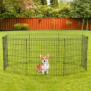 Enclos pour animaux de compagnie, pliable, pour intérieur et extérieur, avec cryptage renforcé, <span class=keywords><strong>cage</strong></span> à poules, <span class=keywords><strong>cage</strong></span> à lapins, enclos pour poulets, enclos pour chiens, <span class=keywords><strong>cage</strong></span> pour ours Kirby. - Product Image 3