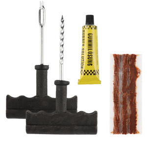 Kit de réparation de pneus portable Peaktop pour garage automobile, avec bouchon de réparation de pneu sans chambre à air, outils de réparation de pneus, utilisation manuelle - Product Image 2