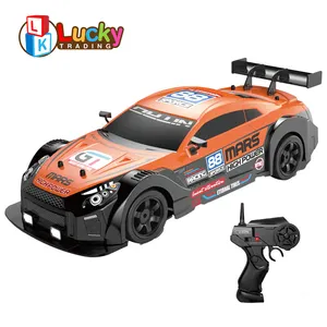 2.4G Remote Control Car with Working Lights, Radio Controlled On Road RC Car 1:16 Scale, Great Toys for Boys and Girls