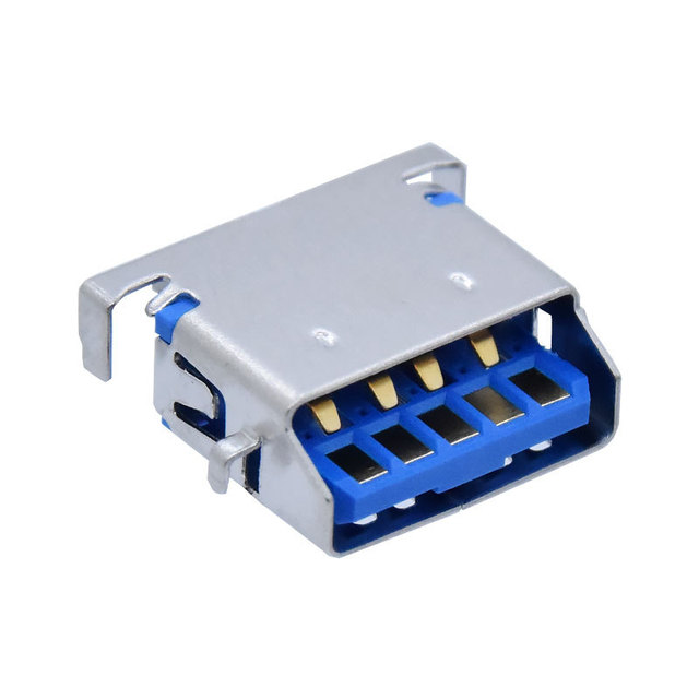 SMD USB 3.0 Socket 9 Pin SMT Jack 12.5mm Fast Phone Charger Port Female Connector
