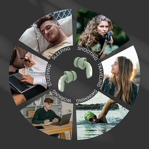 <span class=keywords><strong>Tapones</strong></span> de silicona <span class=keywords><strong>para</strong></span> <span class=keywords><strong>los</strong></span> oídos con reducción de ruido, <span class=keywords><strong>tapones</strong></span> de oído <span class=keywords><strong>para</strong></span> dormir con aislamiento acústico, <span class=keywords><strong>tapones</strong></span> de oído reutilizables con reducción de ruido - Product Image 6