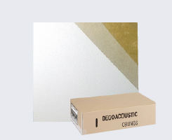 Carreaux acoustiques en laine de roche ignifugés OEM Panneaux <span class=keywords><strong>d</strong></span>'<span class=keywords><strong>art</strong></span> Plafond tégulaire Posé dans les carreaux de plafond pour les bureaux Grille suspendue supérieure - Product Image 1