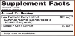 Integratori Naturali per la Salute Maschile, Capsule di Estratto di Pametto Grezzo per il Supporto della Prostata, 60 Capsule - Product Image 2