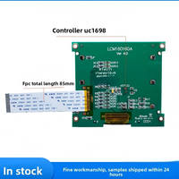 Module d'écran LCD COG160160, lumière orange, 3,5 pouces, pilote IC UC1698, résolution 160x160, interface FPC, garantie de trois ans
