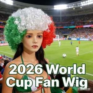 Diadema de Arcoíris Explosivo con Colores de Bandera de la Copa Mundial de Fútbol para Aficionados, Accesorios de Decoración para Festivales y Fiestas, Venta al por Mayor - Product Image 3