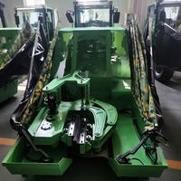 Mesin Penggoyang Pohon Kacang Almond, Hazelnut, Pecan, Zaitun, dan Walnut yang Dipasang di Traktor, Bertenaga Mesin, dan Dikendalikan Sepenuhnya Secara Jarak Jauh untuk Pertanian