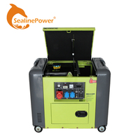 8kva Panda Type Petit Générateur Silencieux Monocylindre 8kw Générateur Silencieux Diesel