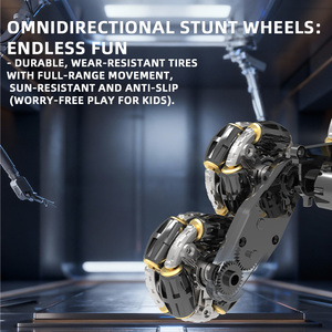 Chien robot mécanique intelligent à 8 roues avec griffe supérieure, dérapages et figures télécommandées, lumières et musique synchronisées, utilisation <span class=keywords><strong>facile</strong></span> pour les débutants - Product Image 6