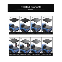 Couverture de benne de camionnette rétractable robuste, couvercle de protection pratique pour le chargement, accessoires de remplacement