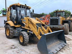 China Brand Mini 4 Wheel Articulated Backhoe Loader Compact Backhoe Loader And Excavator