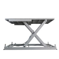 Équipement de stationnement domestique : Pont élévateur à ciseaux fixe pour installation en fosse