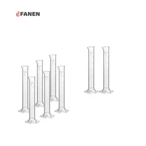 Fanen High Laboratory Glass Measuring Cylinder Borosilicate Cylinder