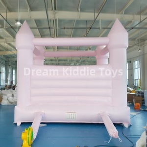 Château Gonflable Rose pour Fêtes et Célébrations, Aire de Jeu, Balancelle Gonflable, Location pour Enfants - Product Image 5