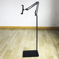 Support de sol cantilever rotatif à 360 degrés pour téléphone et tablette, idéal pour l'enregistrement vidéo et le streaming en direct - Vente Flash