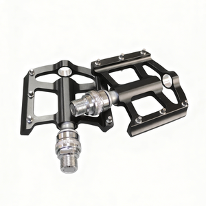 Nouvelle pédale de vélo ultralégère 9/16 en alliage d'aluminium CNC Cr-Mo 3 roulements étanches antidérapants pour vélo <span class=keywords><strong>Brompton</strong></span>, vélos de route et BMX - Product Image 5