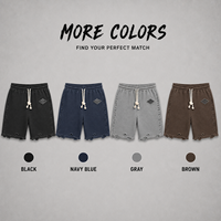 Fabricant de vêtements OEM/ODM, shorts de survêtement pour hommes, logo patch, strass thermocollants, shorts décontractés tendance