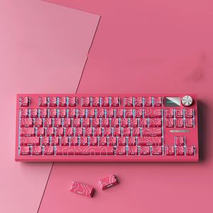 Teclado mecánico LANGTU LT84 intercambiable en caliente para juegos y oficina, teclado para juegos con cable de montaje lateral para computadora portátil en stock. - Product Image 6