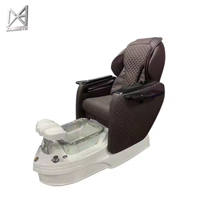Chaise de pédicure de salon spa Canboth Gold de luxe avec jet magnétique Lampe LED 7 couleurs Baignoire à remous Modèle CB-FP002 - Product Image 3