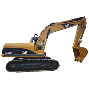 Excavatrice d'occasion Caterpillar 320C de 20 tonnes, modèle avancé, système hydraulique, meilleur prix, brise-roche d'occasion certifié CE - Product Image 1