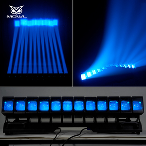 12x60W RGBW 4in1 DMX Single LED Swing Beam Bar Wash Moving Head Matrix Light pour Stage Bar <span class=keywords><strong>Club</strong></span> - Product Image 3